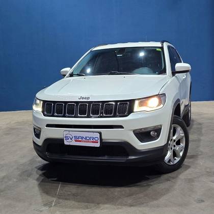 JEEP COMPASS 2.0 16V FLEX LONGITUDE AUTOMÁTICO JEEP COMPASS 2.0 16V FLEX LONGITUDE AUTOMÁTICO